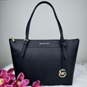 Michael Kors MK Ciara Large Black Tote Bag